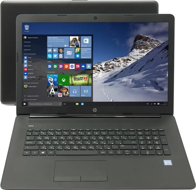 Замена оперативной памяти HP 17-BY0007UR